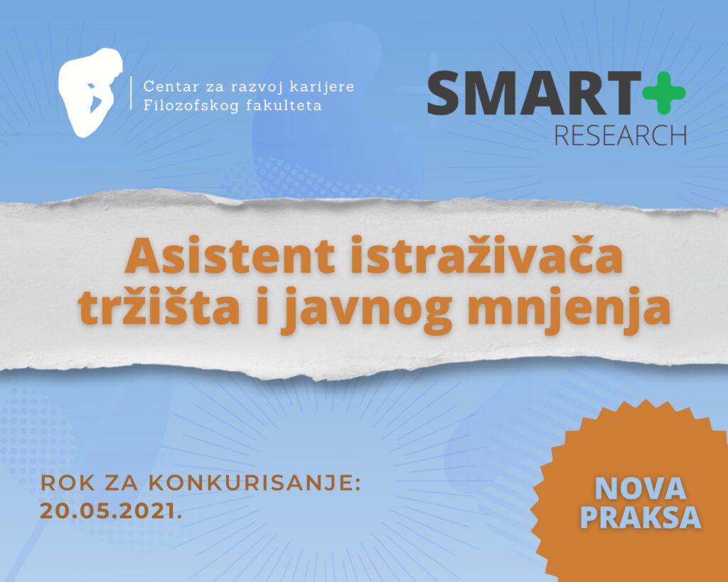 Konkurs za praksu u agenciji Smart Plus Research