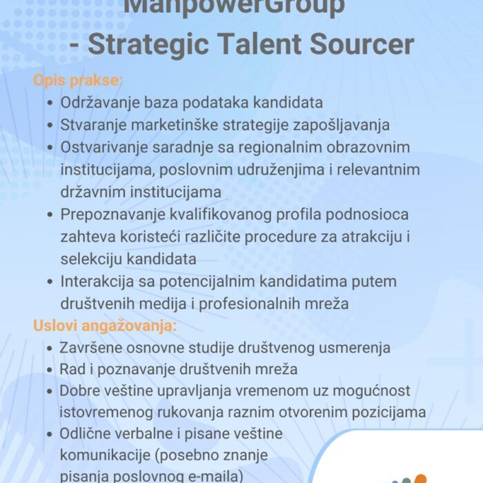 ManpowerGroup – Strategic Talent Sourcer